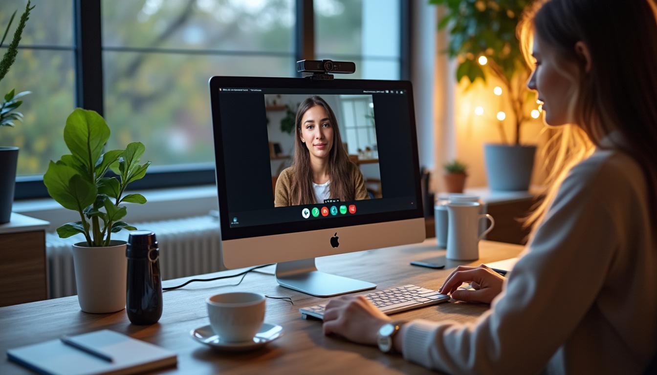 Illustration: Comprendre comment connecter une webcam à un écran : définitions et usages courants