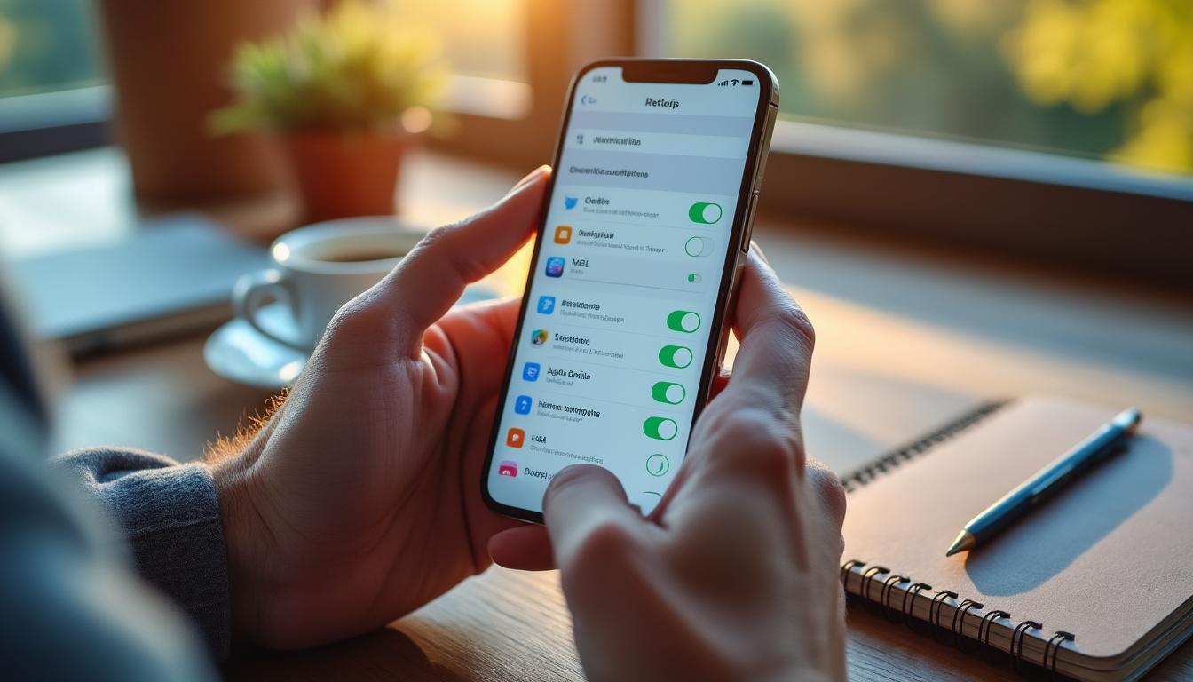 Illustration: Définition et fonctionnement de la gestion des notifications sur iOS