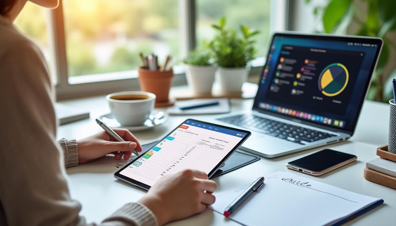 Illustration: Présentation des outils et applications numériques essentiels à la bureautique