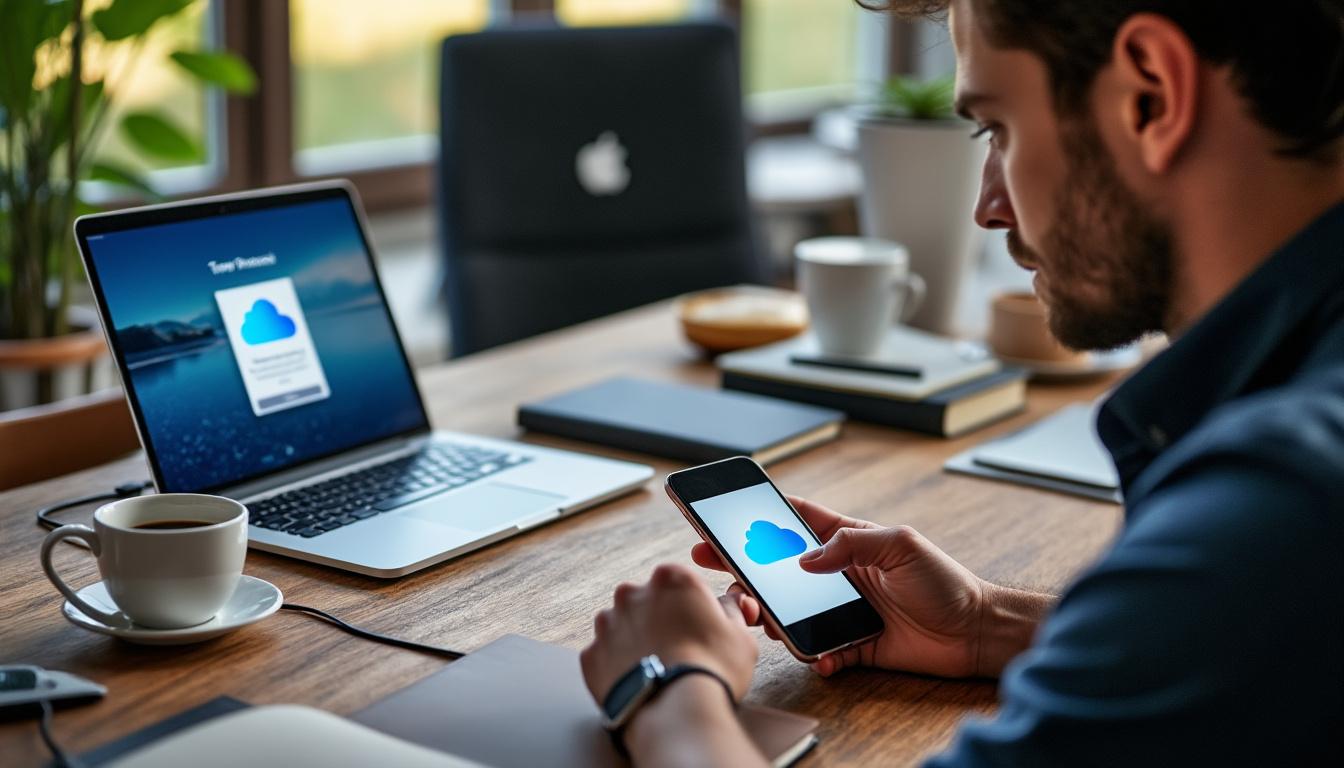 Illustration: Définition de la procédure pour restaurer iOS depuis une sauvegarde et importance de la démarche