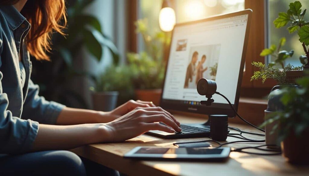 Utilisation d’une webcam sur ordinateur : guide complet et astuces
