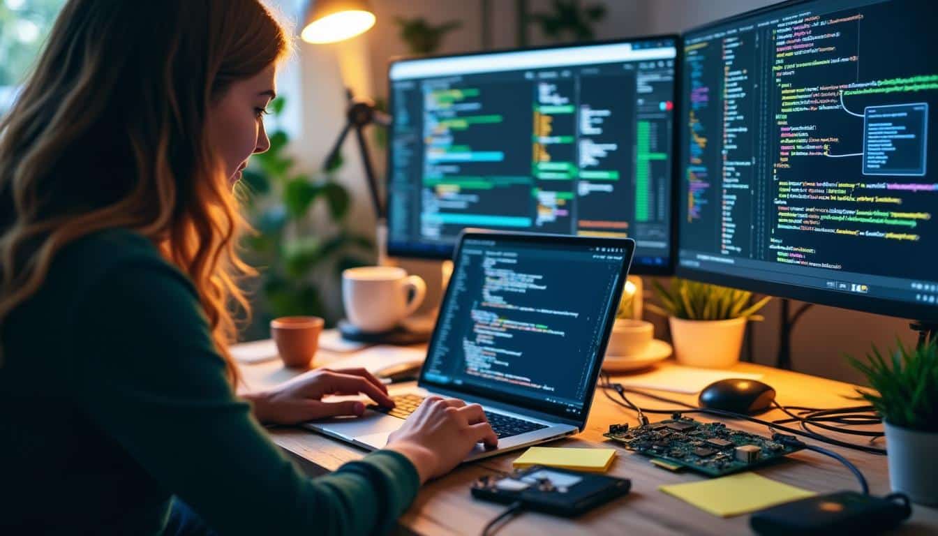 Illustration: Présentation des différences entre la bureautique et l’informatique