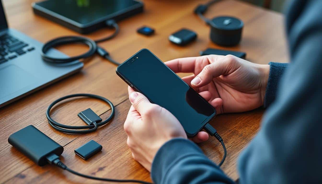 Illustration: Définition et fonctionnement des supports de stockage pour smartphone