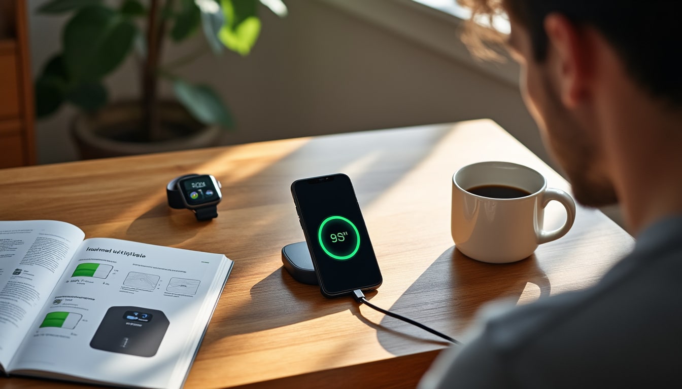 Illustration: Comprendre la charge rapide de smartphone : définition et principes clés