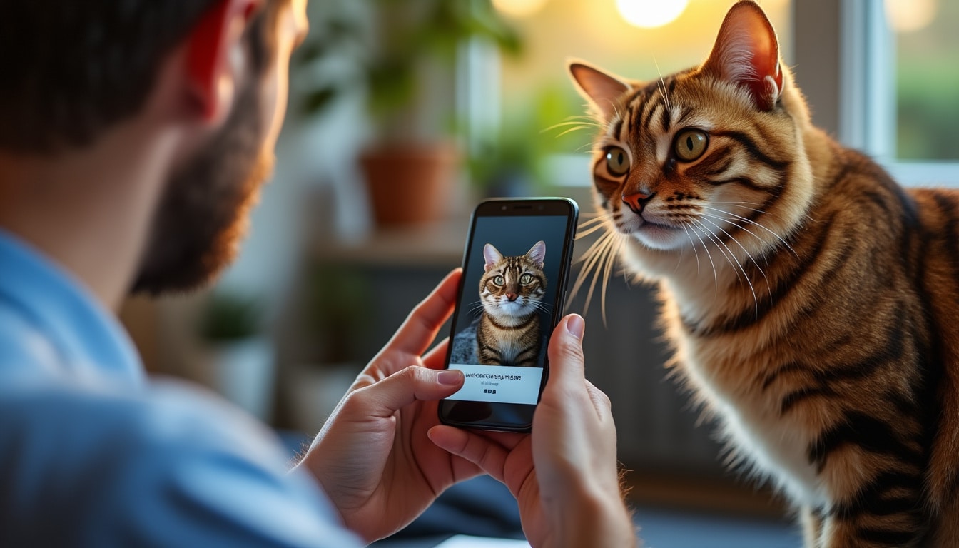 Illustration: Peut-on lire la puce d’un chat avec un smartphone ? Réalités et limites