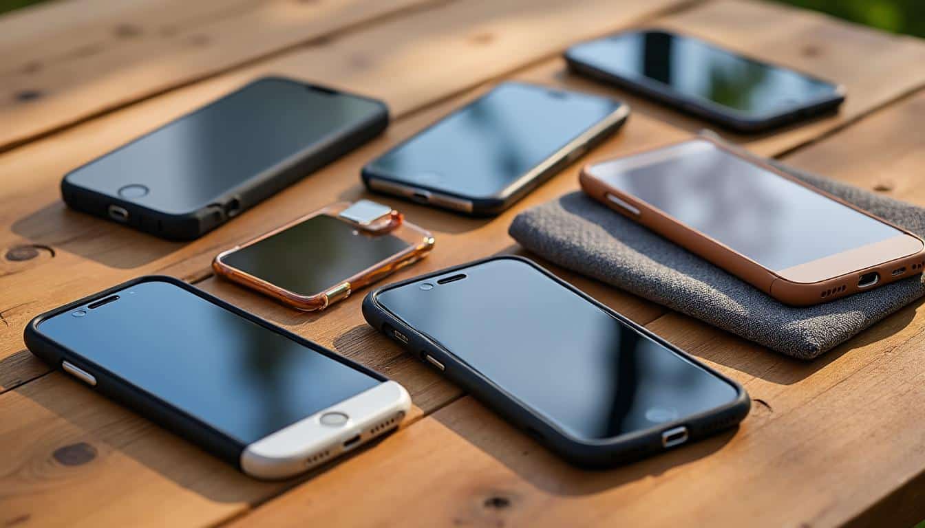 Illustration: Panorama des types de protections pour smartphone