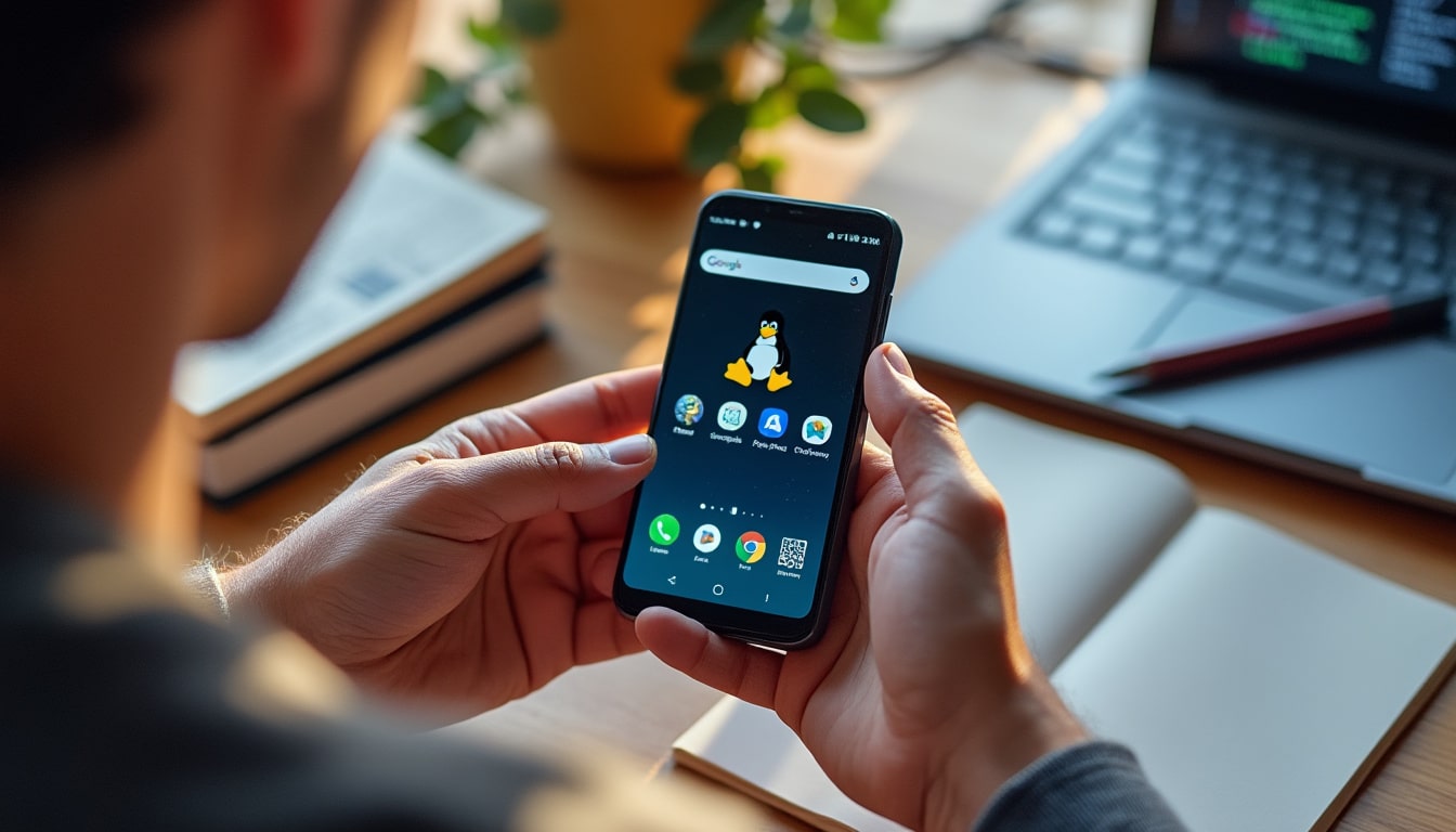Illustration: Définition et fonctionnement d’un smartphone sous Linux