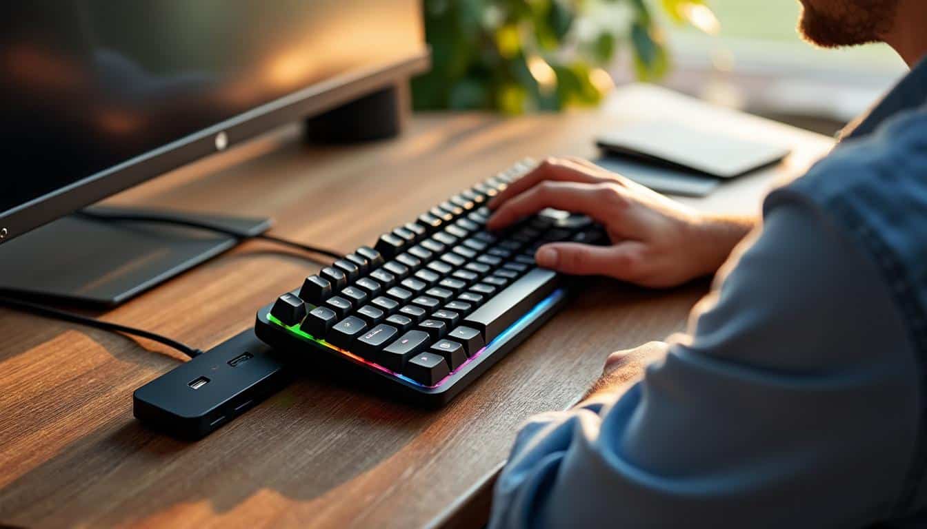 Hub USB et compatibilité du clavier gaming : guide et conseils clés
