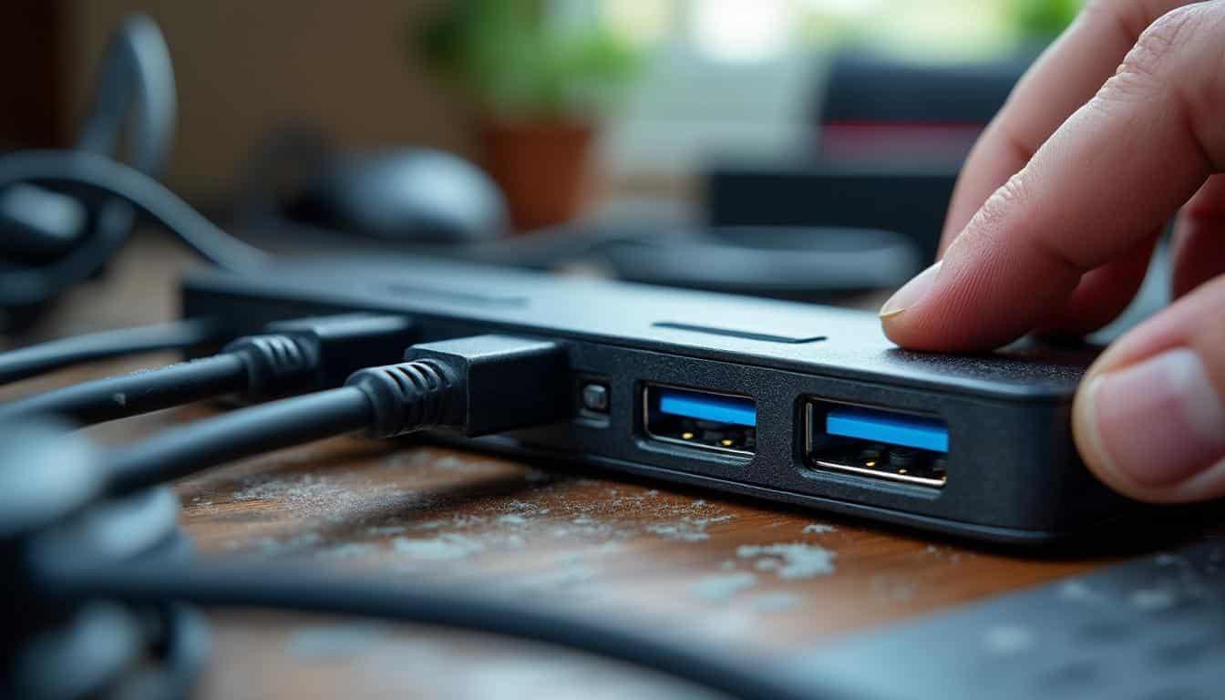 Lenteur de synchronisation des données via un hub USB : solutions et conseils