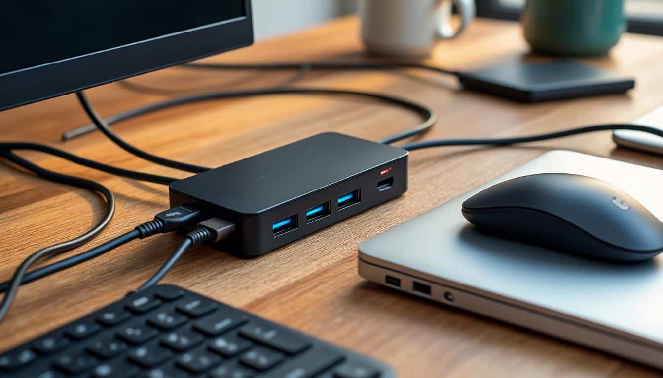 Illustration: Pourquoi la limitation de l’alimentation des périphériques via un hub USB se produit-elle ?