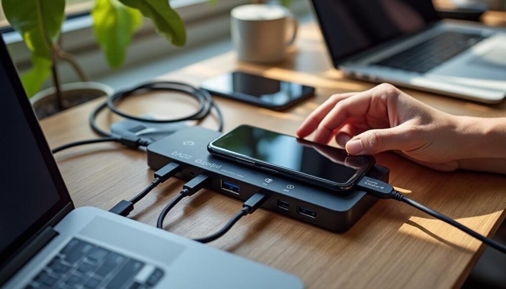 Hub USB avec priorité d’alimentation d’un appareil : guide complet