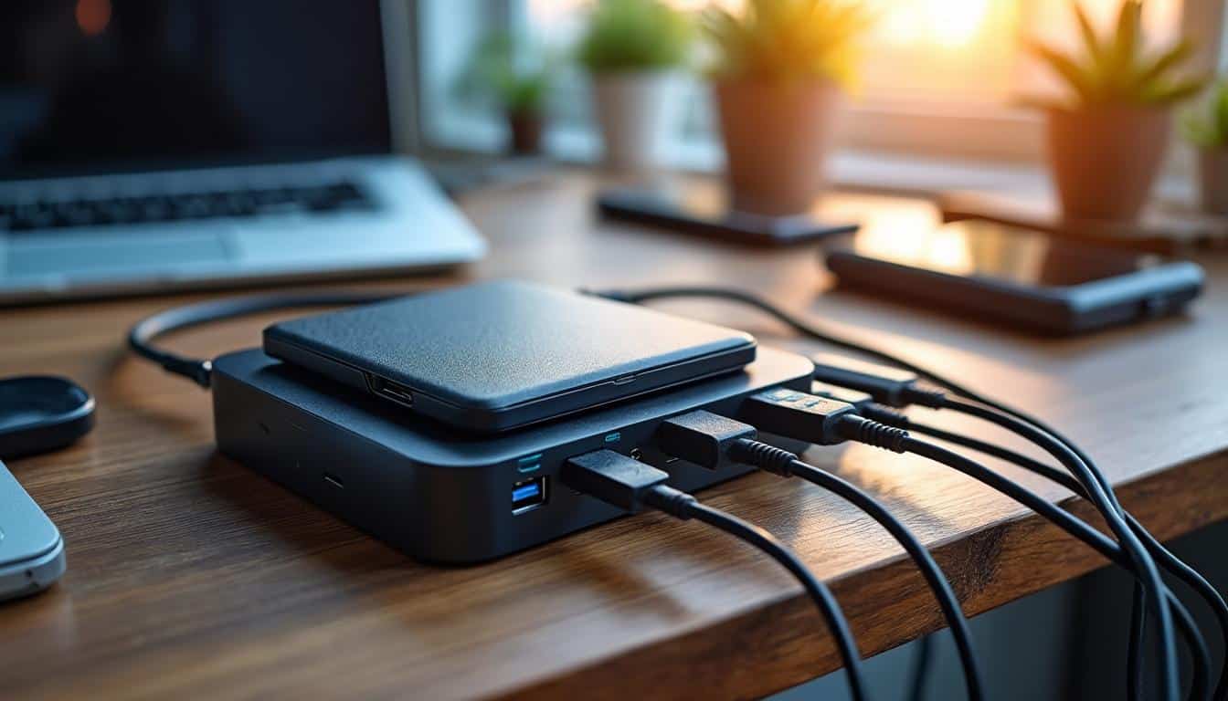 Illustration: Comprendre la surchauffe d’un hub USB lors d’un transfert continu