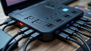 Surchauffe d’un hub USB lors d’un transfert continu : causes et solutions