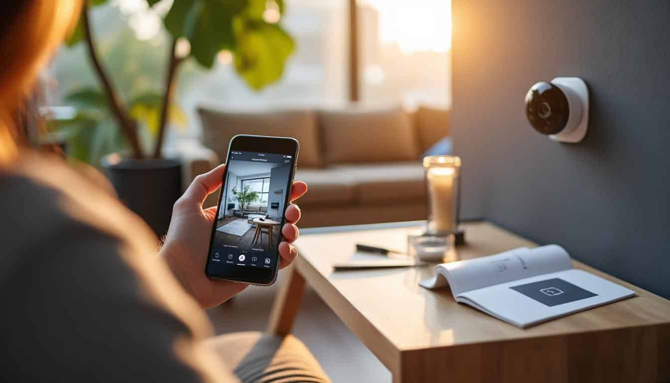 Illustration: Comprendre les caractéristiques clés d’une caméra de surveillance connectée