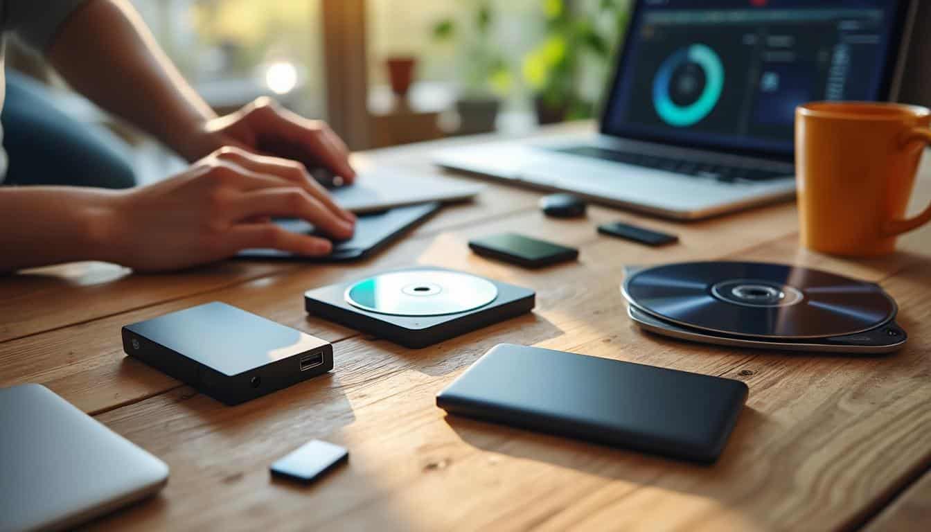 Illustration: Comprendre les différents types de supports de stockage pour augmenter la mémoire