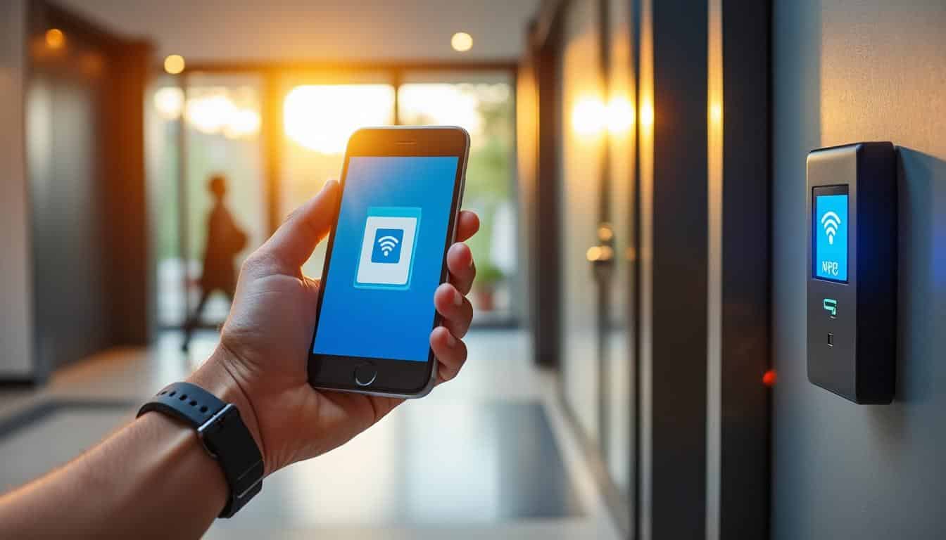 Illustration: Comprendre le fonctionnement d’une application pour copier les badges d’immeuble