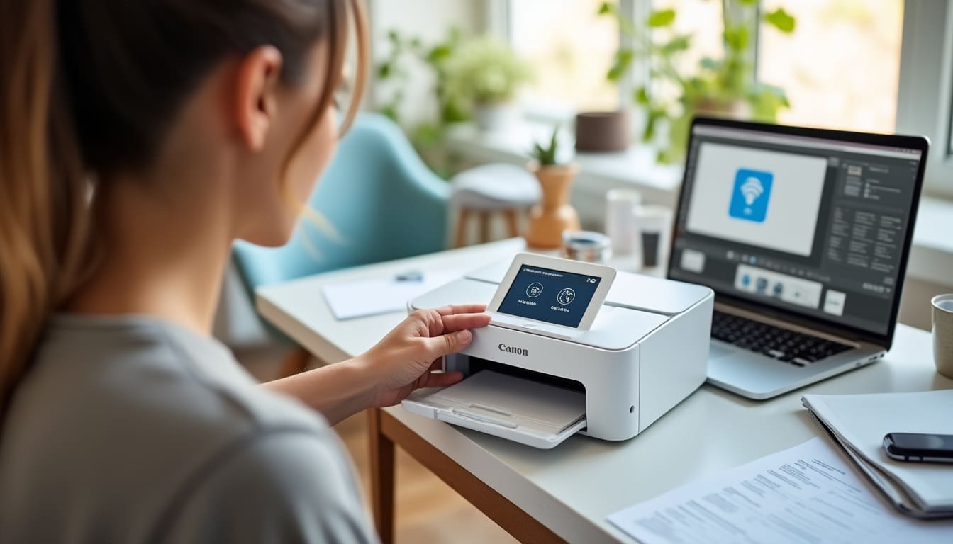 Illustration: Comprendre comment connecter une imprimante Canon au réseau Wi-Fi