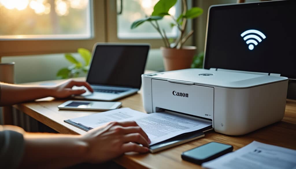 Connecter une imprimante Canon en wifi : guide simple et rapide