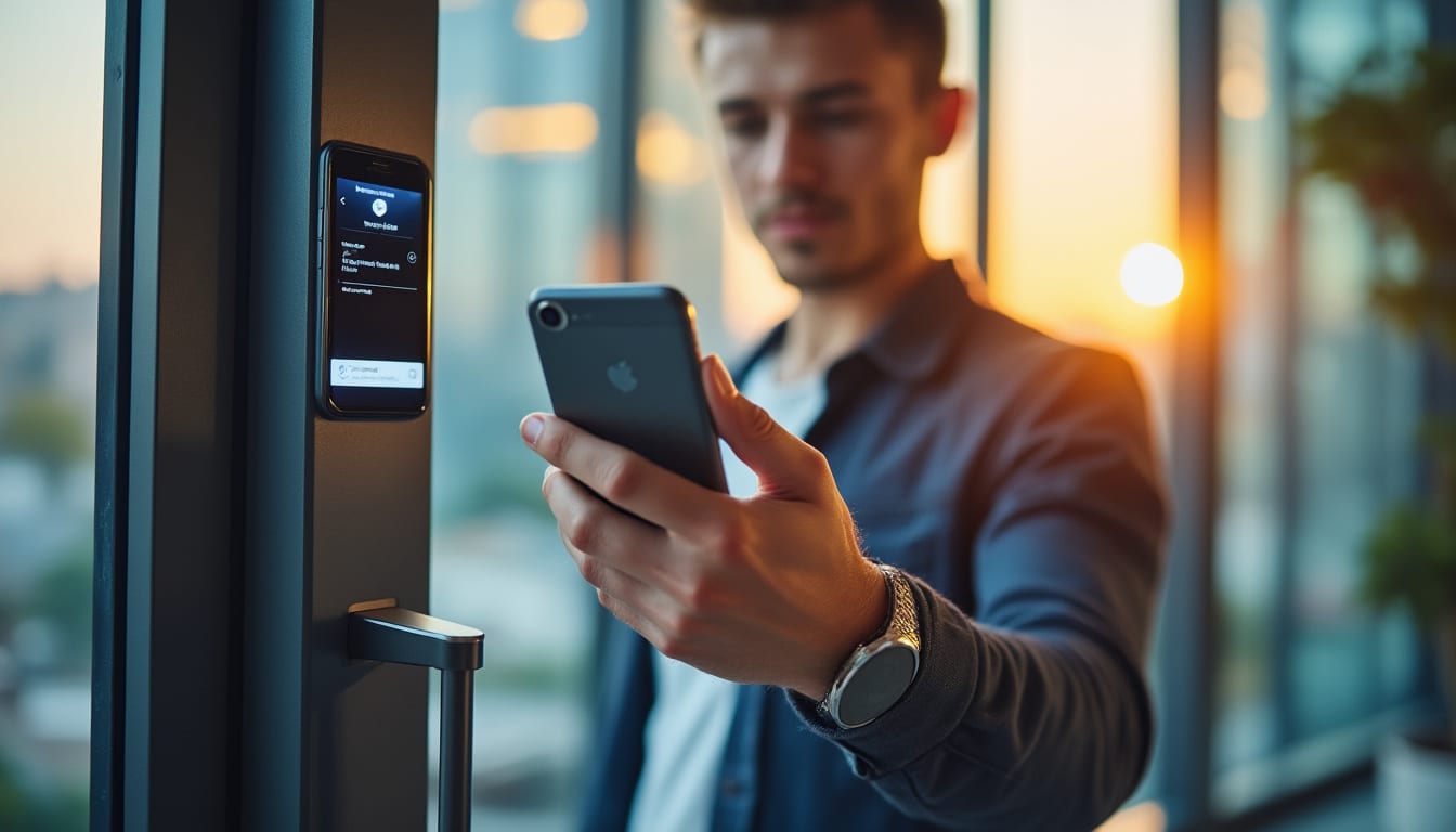 Illustration: Comprendre la technologie derrière le badge et son interaction avec le téléphone