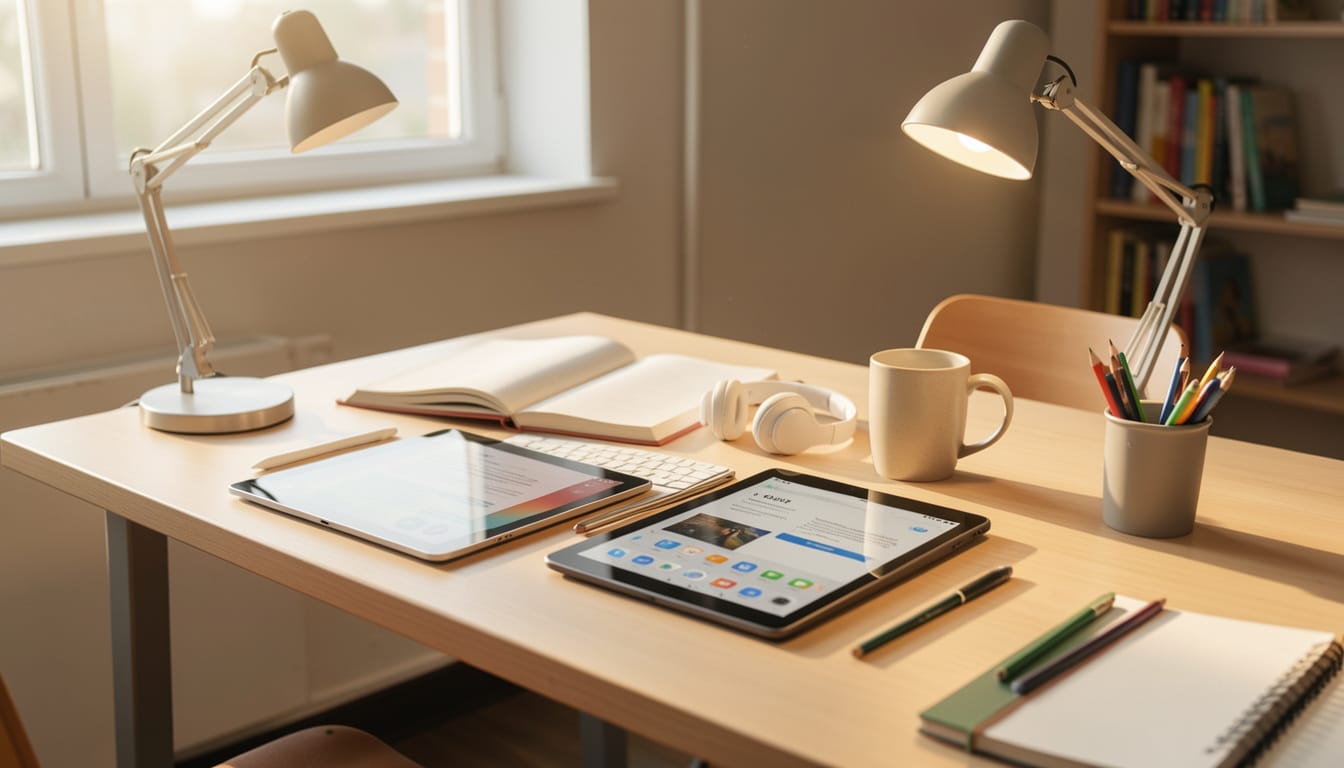 Illustration - iPad ou tablette Android pour les études ?